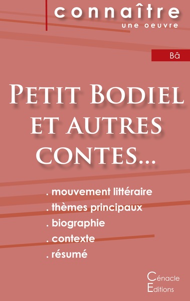 Picture of Fiche de lecture Petit Bodiel et autres contes de la savane (Analyse littéraire de référence et résumé complet)