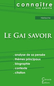 Picture of Fiche de lecture Le Gai savoir de Nietzsche (Analyse philosophique de référence et résumé complet)