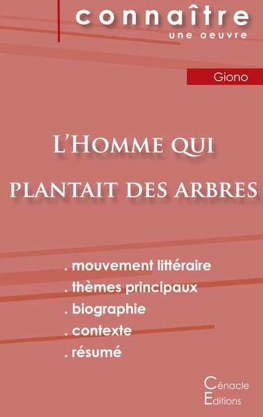 Picture of Fiche de lecture L'Homme qui plantait des arbres de Jean Giono (Analyse littéraire de référence et résumé complet)
