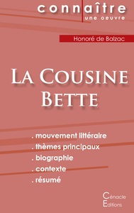 Picture of Fiche de lecture La Cousine Bette de Balzac (Analyse littéraire de référence et résumé complet)