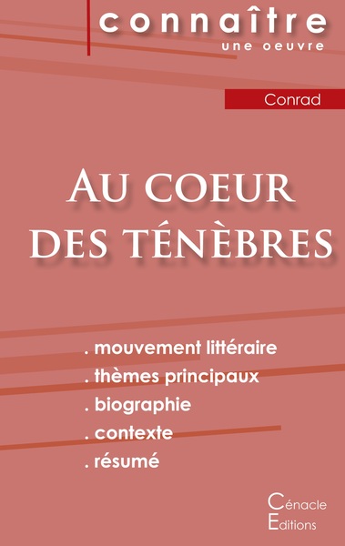 Picture of Fiche de lecture Au coeur des ténèbres de Joseph Conrad (Analyse littéraire de référence et résumé complet)