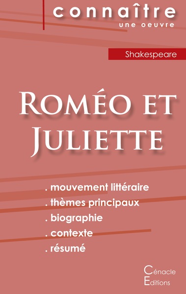 Picture of Fiche de lecture Roméo et Juliette de Shakespeare (Analyse littéraire de référence et résumé complet)