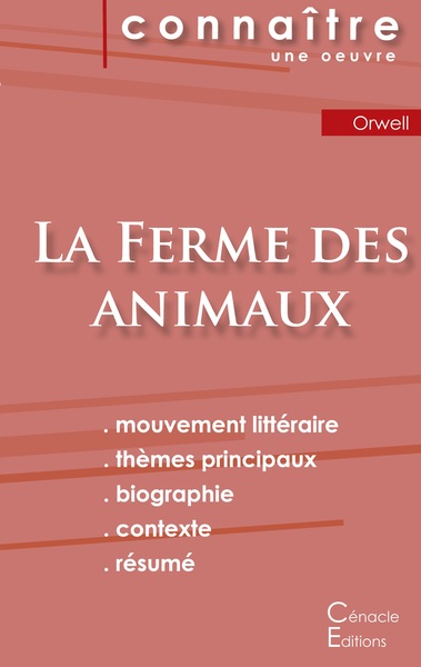 Picture of Fiche de lecture La Ferme des animaux de George Orwell (Analyse littéraire de référence et résumé complet)