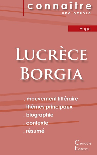 Picture of Fiche de lecture Lucrèce Borgia (Analyse littéraire de référence et résumé complet)