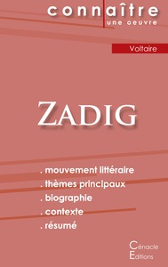 Picture of Fiche de lecture Zadig de Voltaire (Analyse littéraire de référence et résumé complet)