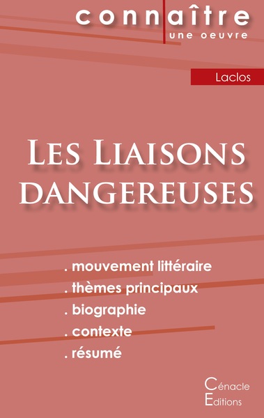 Picture of Fiche de lecture Les Liaisons dangereuses de Choderlos de Laclos (Analyse littéraire de référence et résumé complet)