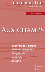 Picture of Fiche de lecture Aux champs de Maupassant (Analyse littéraire de référence et résumé complet)