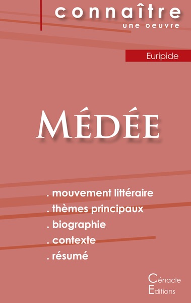 Picture of Fiche de lecture Médée de Euripide (Analyse littéraire de référence et résumé complet)