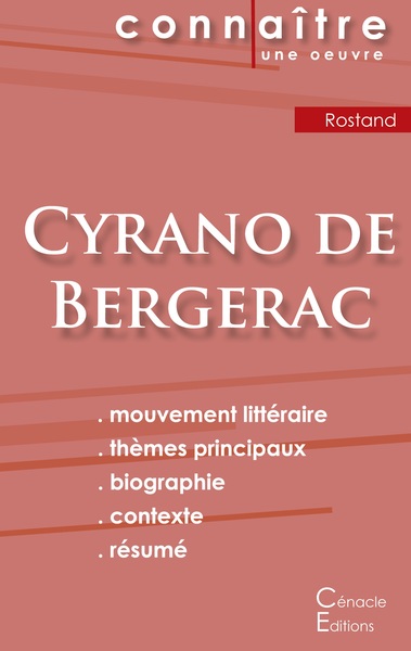 Picture of Fiche de lecture Cyrano de Bergerac de Edmond Rostand (Analyse littéraire de référence et résumé complet)
