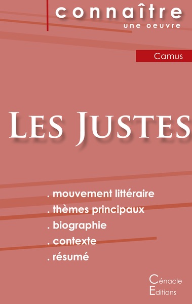 Picture of Fiche de lecture Les Justes (Analyse littéraire de référence et résumé complet)