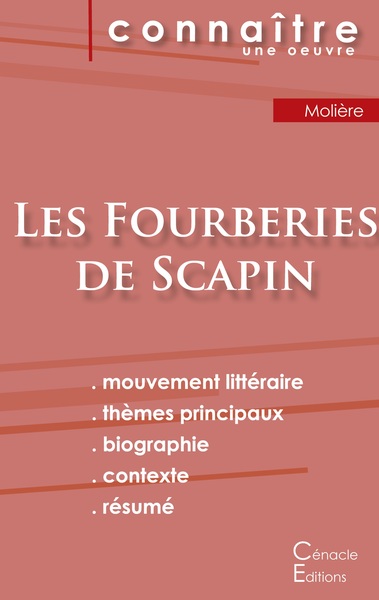 Picture of Fiche de lecture Les Fourberies de Scapin de Molière (Analyse littéraire de référence et résumé complet)