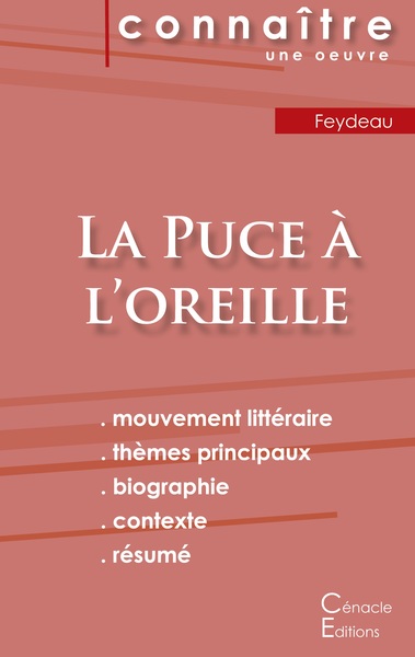 Picture of Fiche de lecture La Puce à l'oreille (Analyse littéraire de référence et résumé complet)