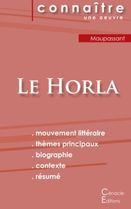 Picture of Fiche de lecture Le Horla de Maupassant (analyse littéraire de référence et résumé complet)