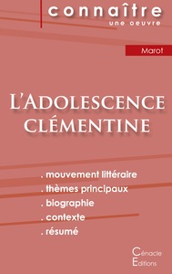 Picture of Fiche de lecture L'Adolescence clémentine de Clément Marot (Analyse littéraire de référence et résumé complet)