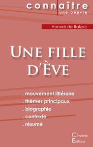 Picture of Fiche de lecture Une fille d'Ève de Balzac (Analyse littéraire de référence et résumé complet)