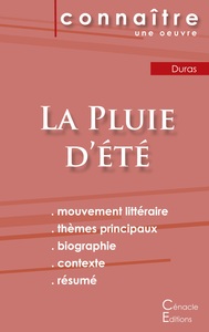 Picture of Fiche de lecture La Pluie d'été de Marguerite Duras (Analyse littéraire de référence et résumé complet)
