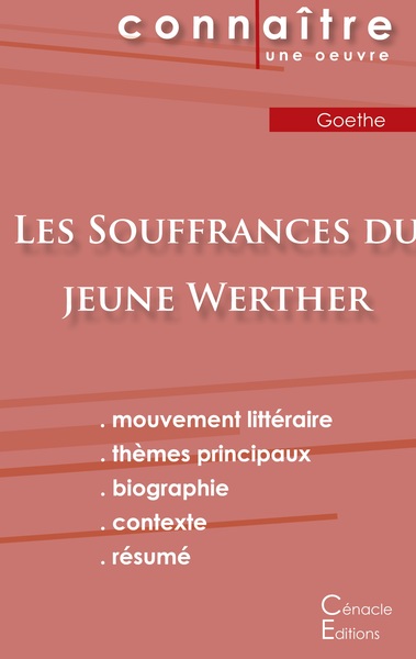 Picture of Fiche de lecture Les Souffrances du jeune Werther de Goethe (Analyse littéraire de référence et résumé complet)