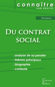 Image de Fiche de lecture Du contrat social de Rousseau (Analyse philosophique de référence et résumé complet)