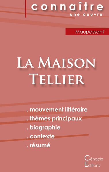 Picture of Fiche de lecture La Maison Tellier de Maupassant (Analyse littéraire de référence et résumé complet)