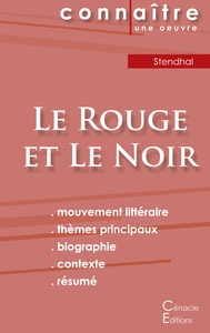 Picture of Fiche de lecture Le Rouge et le Noir de Stendhal (Analyse littéraire de référence et résumé complet)