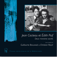 Image de Jean Cocteau et Édith Piaf. Deux monstres sacrés