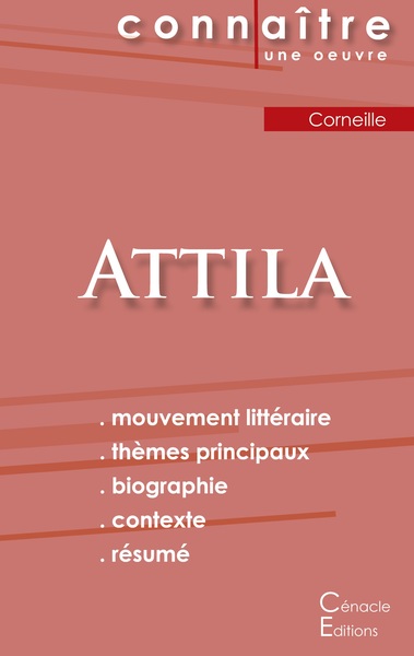 Picture of Fiche de lecture Attila de Corneille (Analyse littéraire de référence et résumé complet)