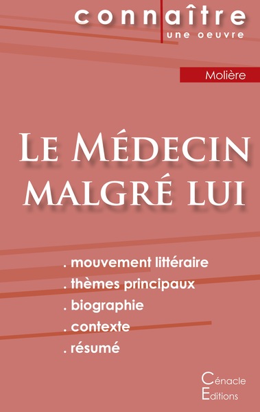 Picture of Fiche de lecture Le Médecin malgré lui de Molière (Analyse littéraire de référence et résumé complet)