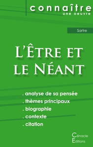 Image de Fiche de lecture L'Être et le Néant de Jean-Paul Sartre (Analyse philosophique de référence et résumé complet)