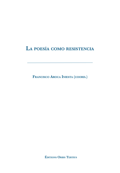 Image de La poesía como resistencia