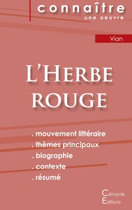 Picture of Fiche de lecture L'Herbe rouge (Analyse littéraire de référence et résumé complet)