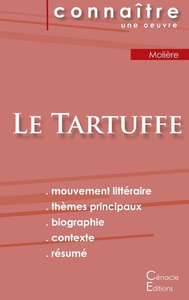 Picture of Fiche de lecture Le Tartuffe de Molière (analyse littéraire de référence et résumé complet)