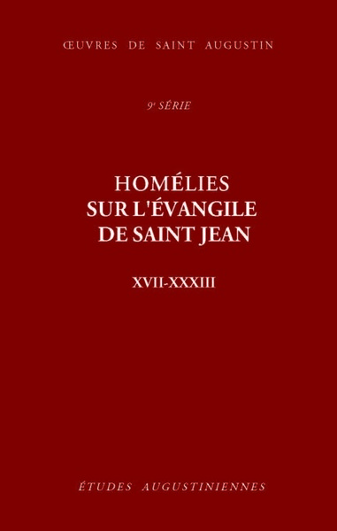 Image de Homélies sur l'évangile de saint Jean