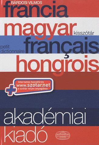 Picture of PETIT DICTIONNAIRE FRANCAIS HONGROIS