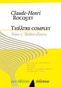 Picture of Theâtre Complet - T1 Theâtre D'Encre