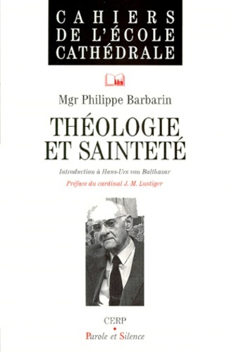 Picture of Theologie et saintete cahier 36
