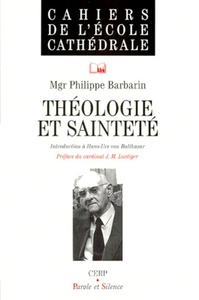 Picture of Theologie et saintete cahier 36
