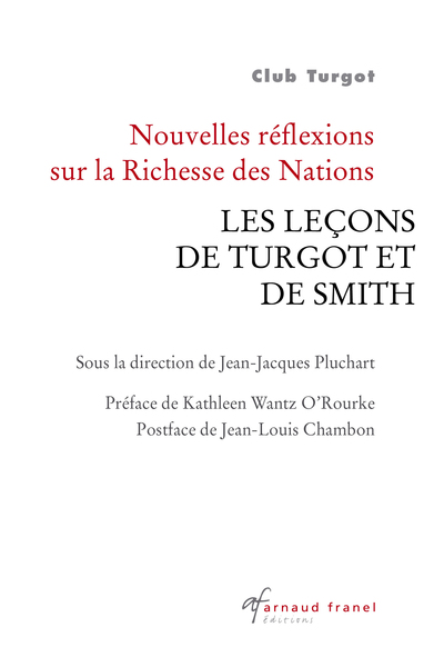 Picture of Nouvelles réflexions sur La Richesse des Nations  Les leçons de Turgot et de Smith