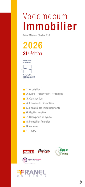 Image de Vademecum de l'Immobilier 2026 - 21e édition