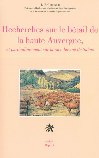 Picture of RECHERCHES SUR LE BETAIL DE LA HAUTE AUVERGNE