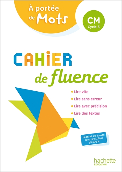 Picture of Cahier de fluence CM - A portée de mots - Cahier élève - Ed. 2022