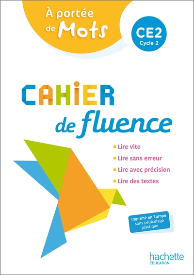 Picture of Cahier de fluence CE2 - A portée de mots - Cahier élève - Ed. 2022