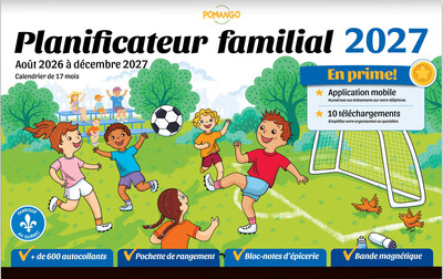 Image de Planificateur familial 2027 - 17 mois - Août 2026 à décembre 2027