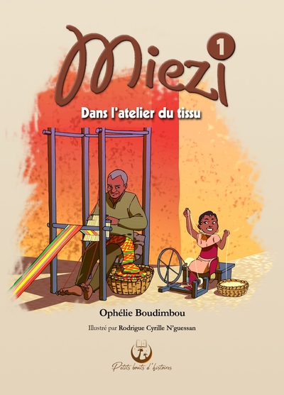 Image de Miezi dans l'atelier du tissu