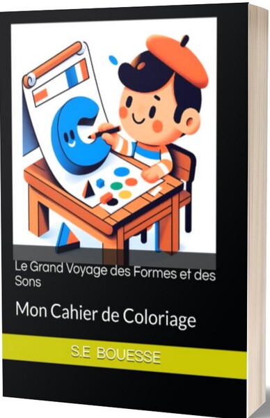 Picture of Le Grand Voyage des Formes et des Sons : Mon Cahier de Coloriage