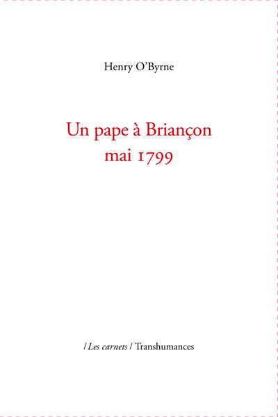 Picture of Un pape à Briançon - mai 1799