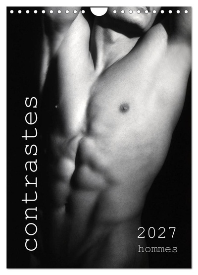 Image de contrastes hommes (Calendrier mural 2027 DIN A4 horizontal), CALVENDO calendrier mensuel