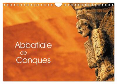 Image de Abbatiale de Conques (Calendrier mural 2027 DIN A4 vertical), CALVENDO calendrier mensuel