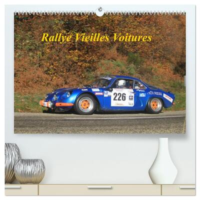 Image de Rallye Vieilles Voitures (Calendrier mural haut de gamme 2027 DIN A2 vertical), CALVENDO calendrier mensuel