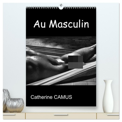 Image de Au Masculin (Calendrier mural haut de gamme 2027 DIN A2 horizontal), CALVENDO calendrier mensuel