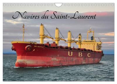 Image de Navires du Saint-Laurent (Calendrier mural 2027 DIN A4 vertical), CALVENDO calendrier mensuel